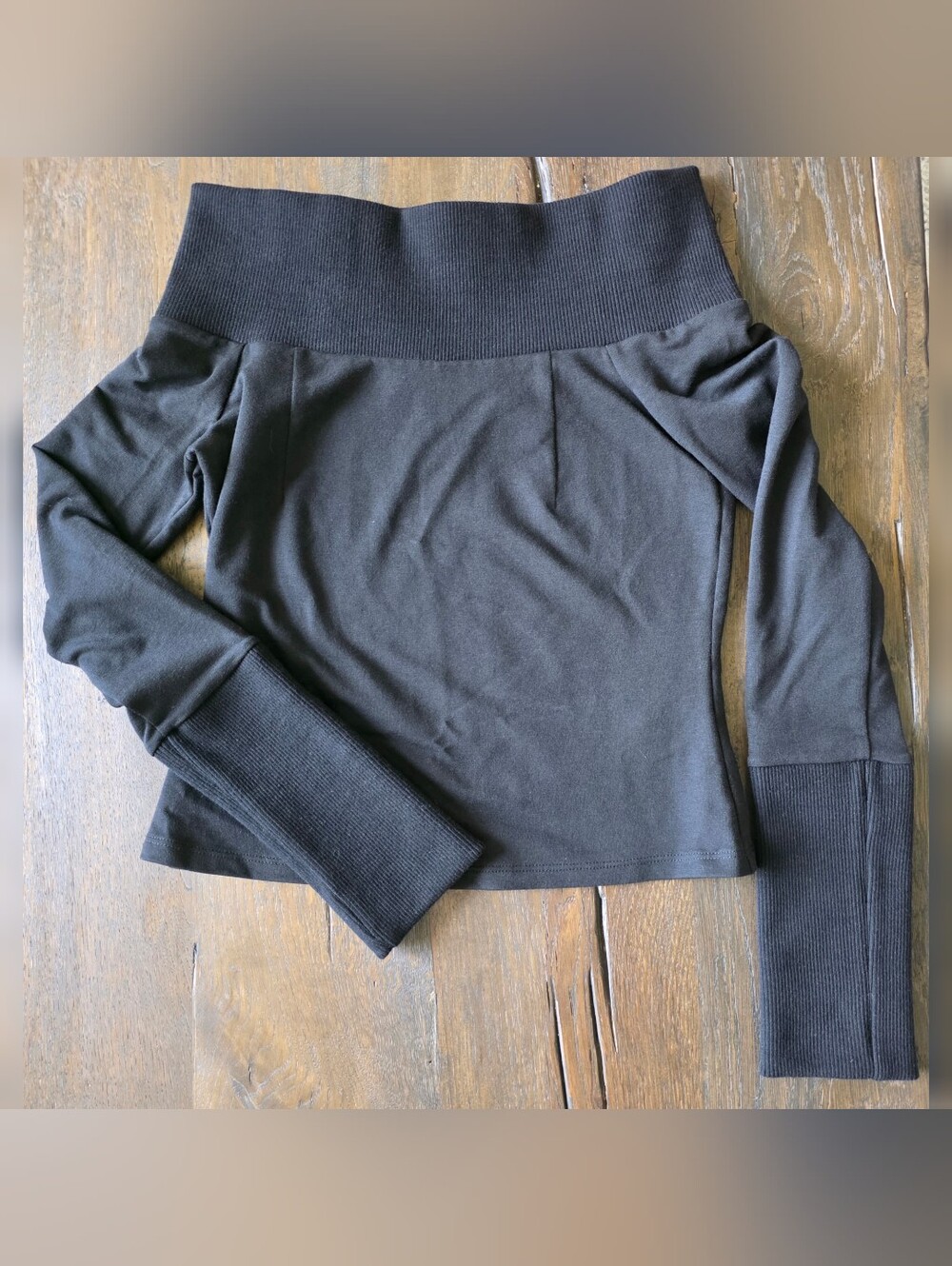 NWT Marcella Tilly Top Size XS Black